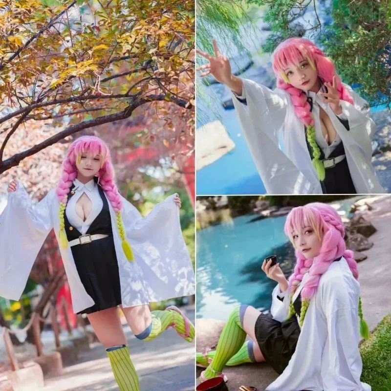 Anime Cosplay Kid - 2025Halloween Anime Kostuum Kanroji Mitsuri Cosplay