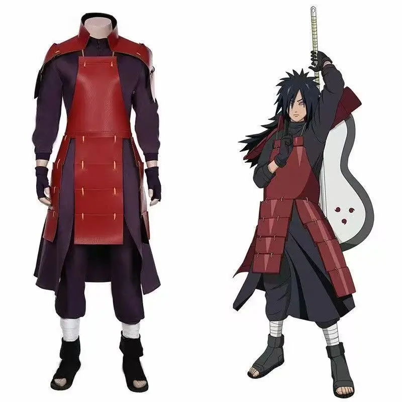 Anime Cosplay Armor - Anime Akatsuki Uchiha Madara Cosplay Kostuum