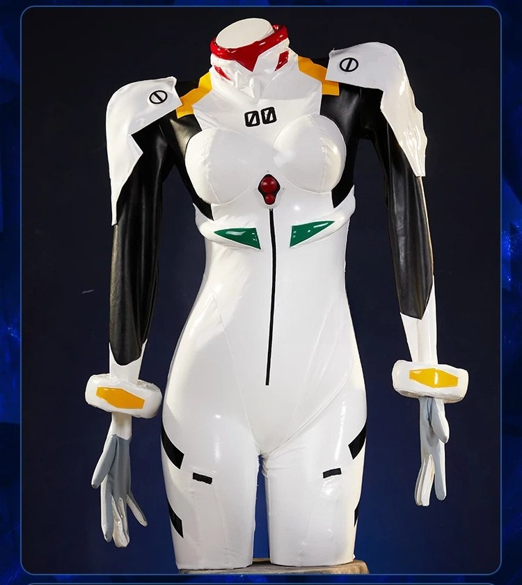 Quality Anime Cosplay - Rei Ayanami Plugsuit Cosplay Kostuum Wit