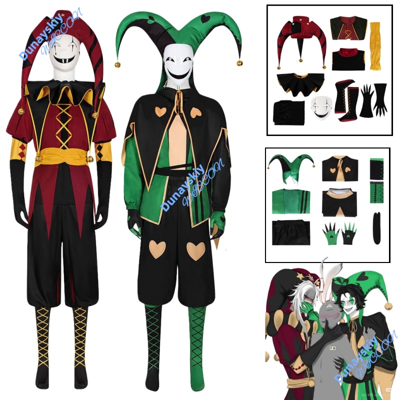 Anime Cosplay Expo 2025 - Heren Freak Circus Pierrot Clown Cosplay
