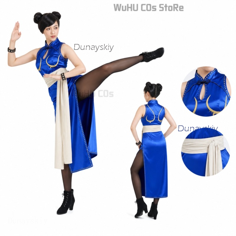 Anime Cosplay Live - Volwassen Sexy Street Chun Li Cosplay