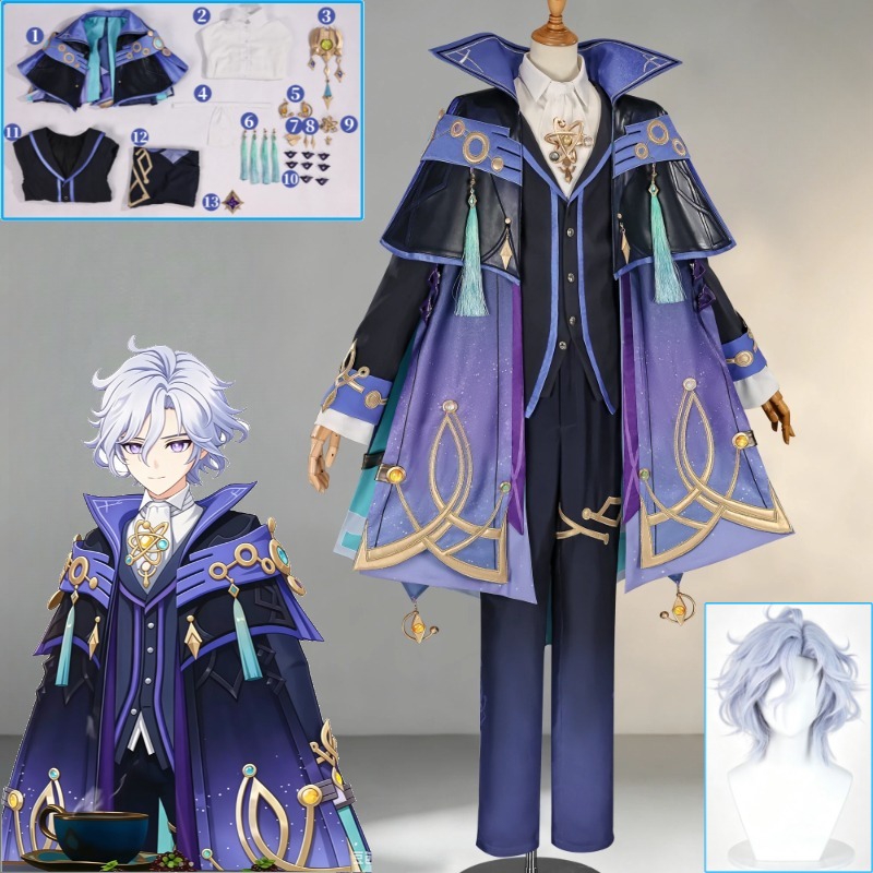 Convention Cosplay Anime - Mitya Snezhnaya Cosplay Kostuum Genshin Impact