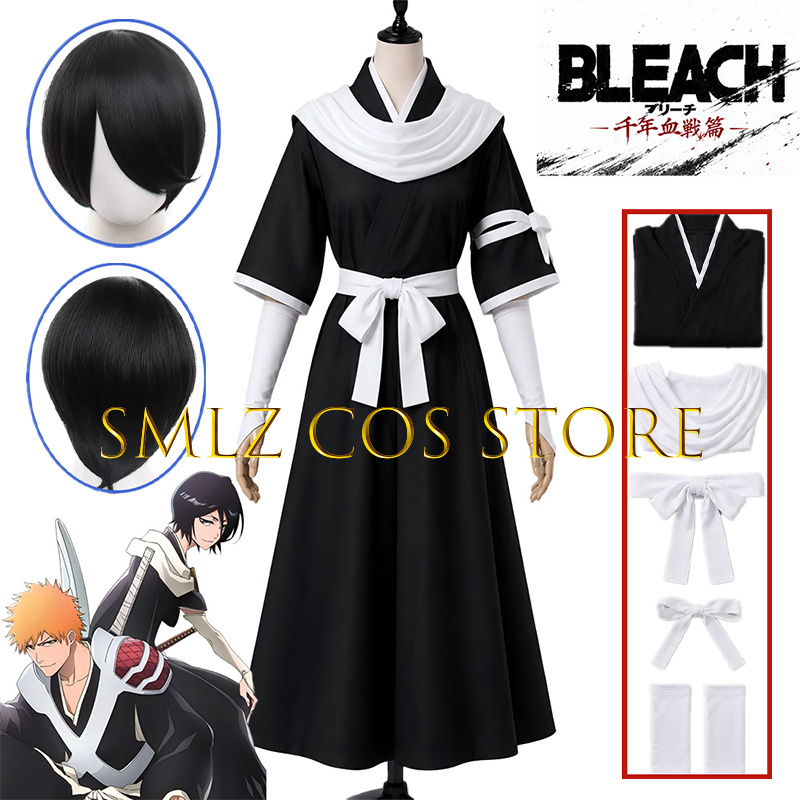 Anime Cosplay 2026 - 2026 TYBW Rukia Cosplay Kuchiki Kostuum