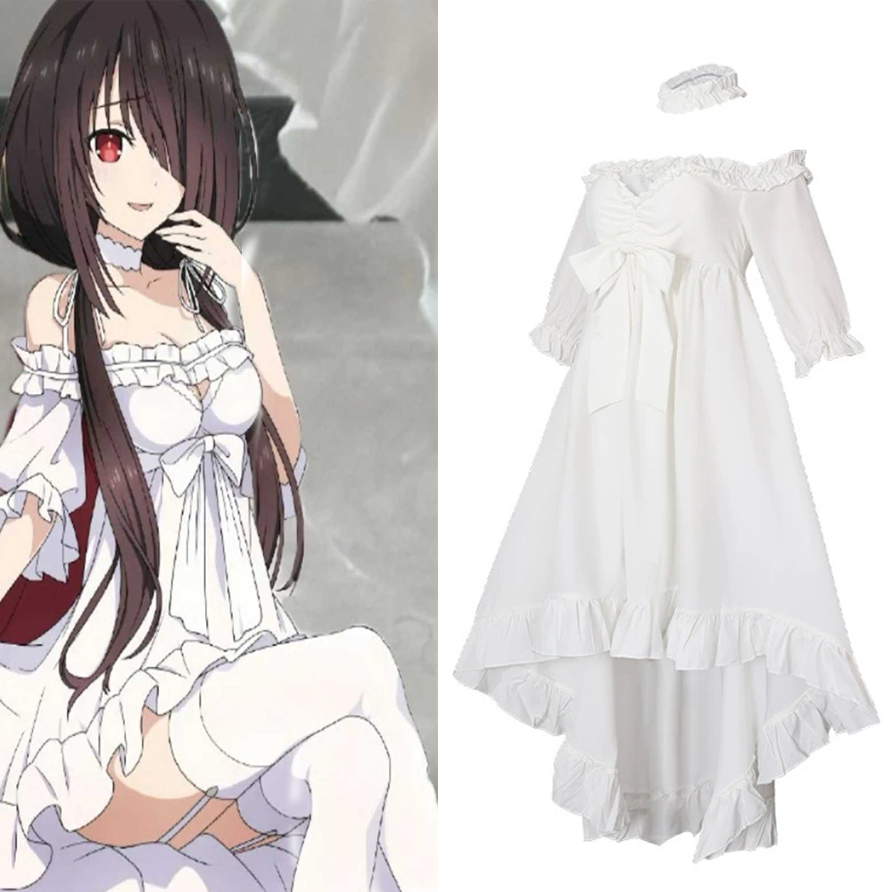Anime Cosplay Live - 2025 Lolita Anime Tokisaki Kurumi Cosplay