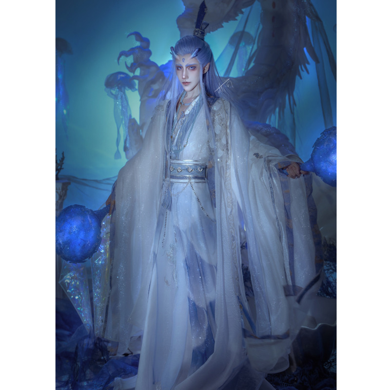 Quality Anime Cosplay - Nezha Aobing Cosplay Kostuum Hanfu Uniform