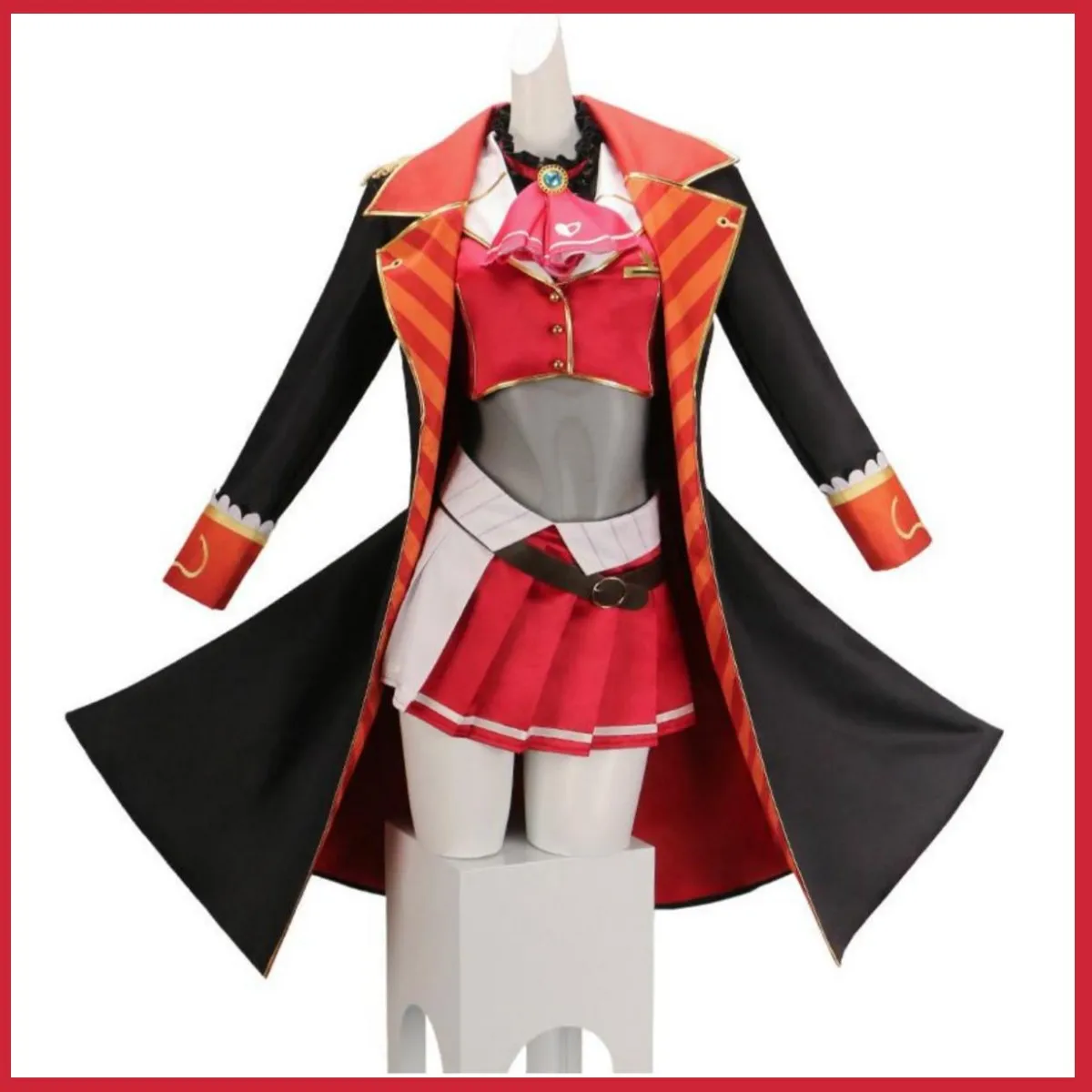 Virtueel YouTuber Houshou Mari - Anime Cosplay Youtube recensie en prijs