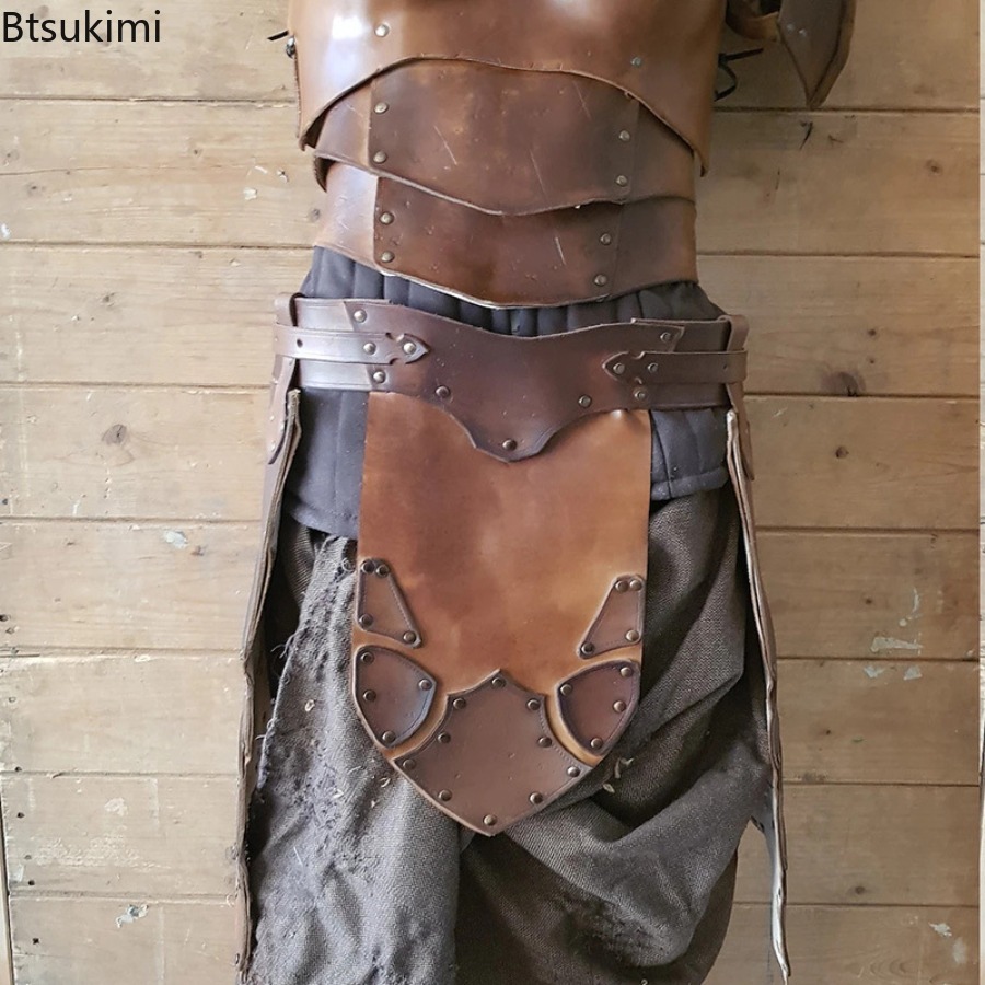 Middeleeuwse PU lederen retro  - Anime Cosplay Armor recensie en prijs