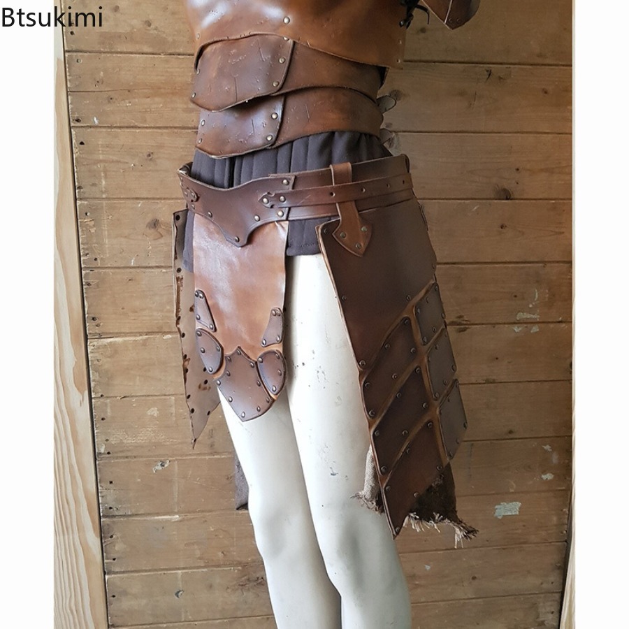 Middeleeuwse PU lederen retro  - Anime Cosplay Armor recensie en prijs