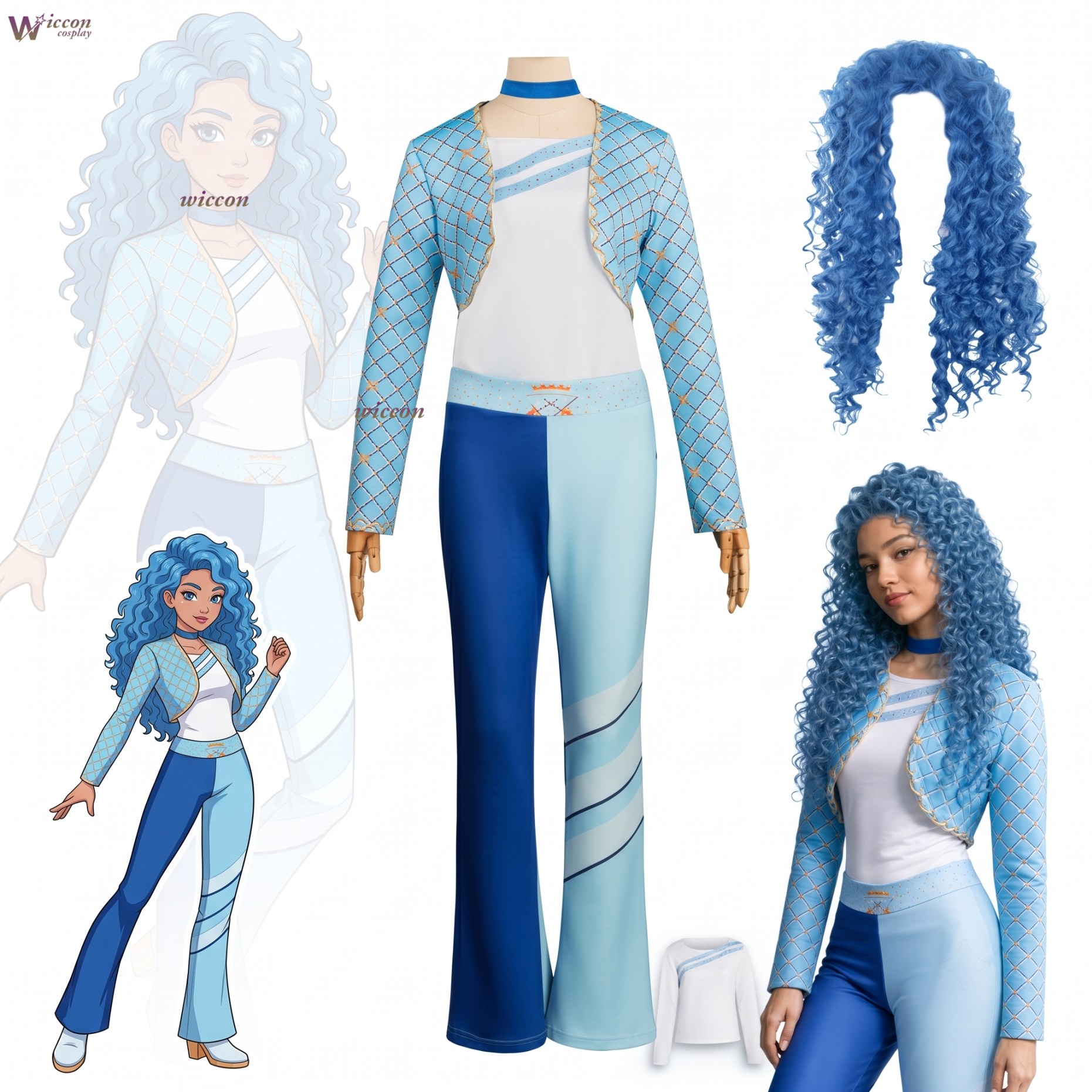 Cos C COS NIEUWE D-Nakomelinge - Anime Cosplay Kid recensie en prijs