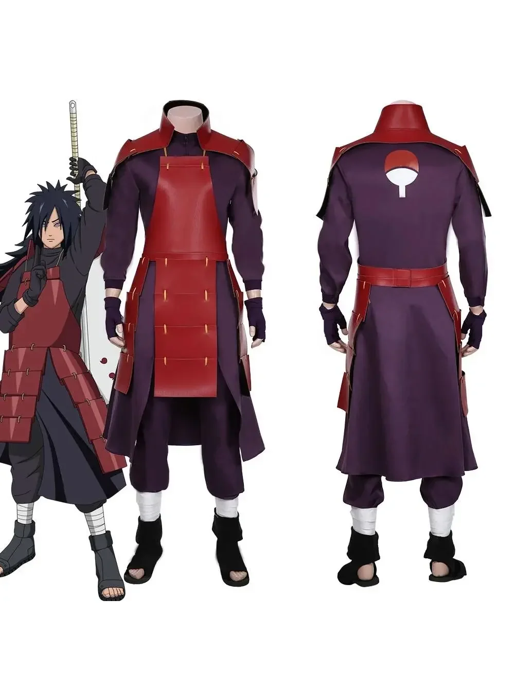 Anime Akatsuki Uchiha Madara C - Anime Cosplay Armor recensie en prijs