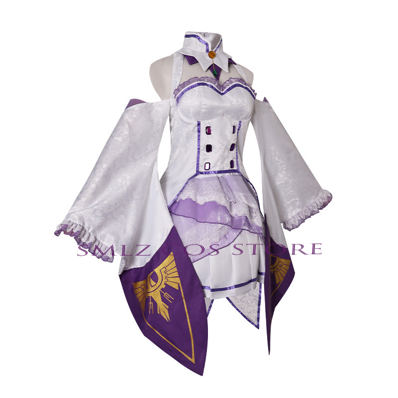 Emilia Cosplay Anime Re Zero K - Anime Cosplay Live recensie en prijs
