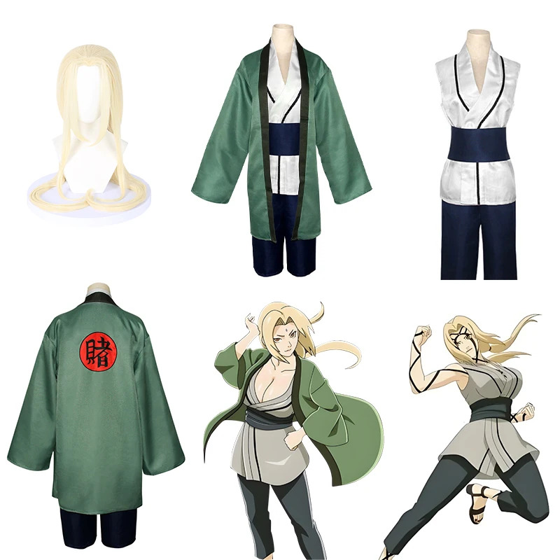 Tsunade Cosplay Kostuum Anime  - Anime Cosplay Youtube recensie en prijs