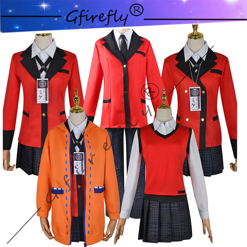 Kakegurui Cosplay Kostuum Jyab - Anime Cosplay Kakegurui recensie en prijs