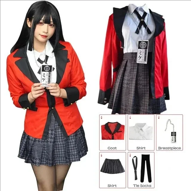 Nieuwe Anime Kakegurui Cosplay - Anime Cosplay Kakegurui recensie en prijs