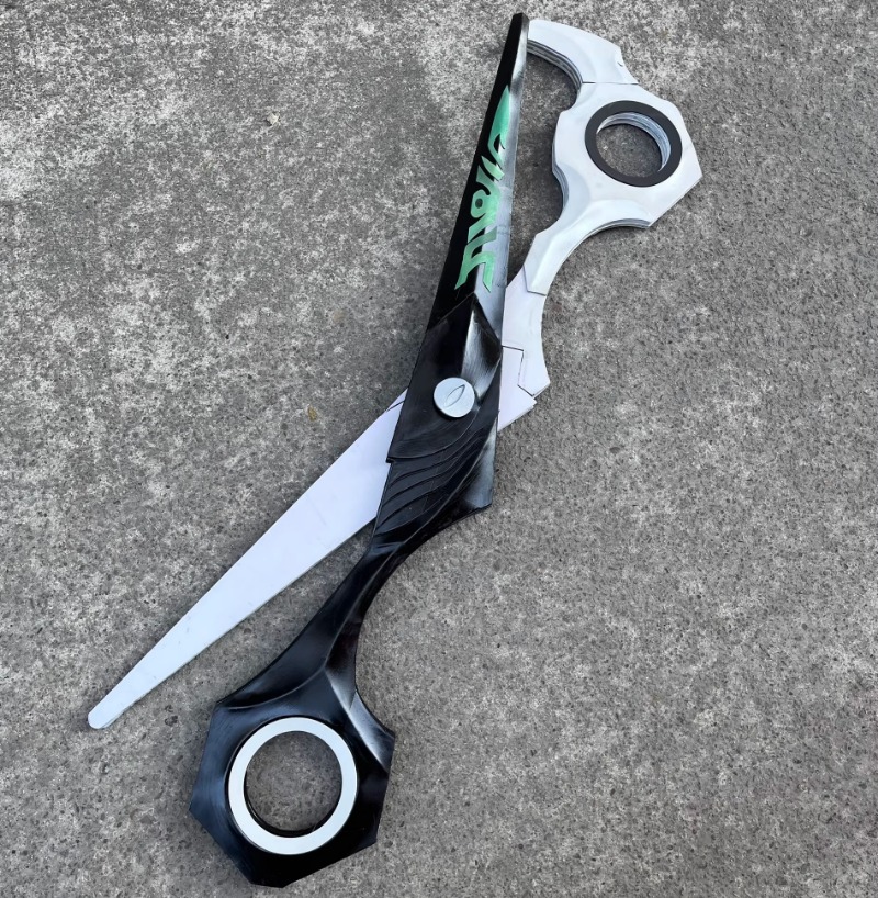 1.2m Riyo Reaper Giant Scissor - Anime Cosplay Photoshoot recensie en prijs