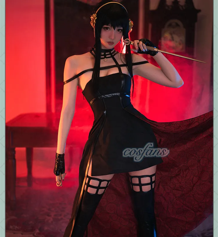 Spy X Family Yor Forger Cospla - Anime Cosplay Yor Forger recensie en prijs