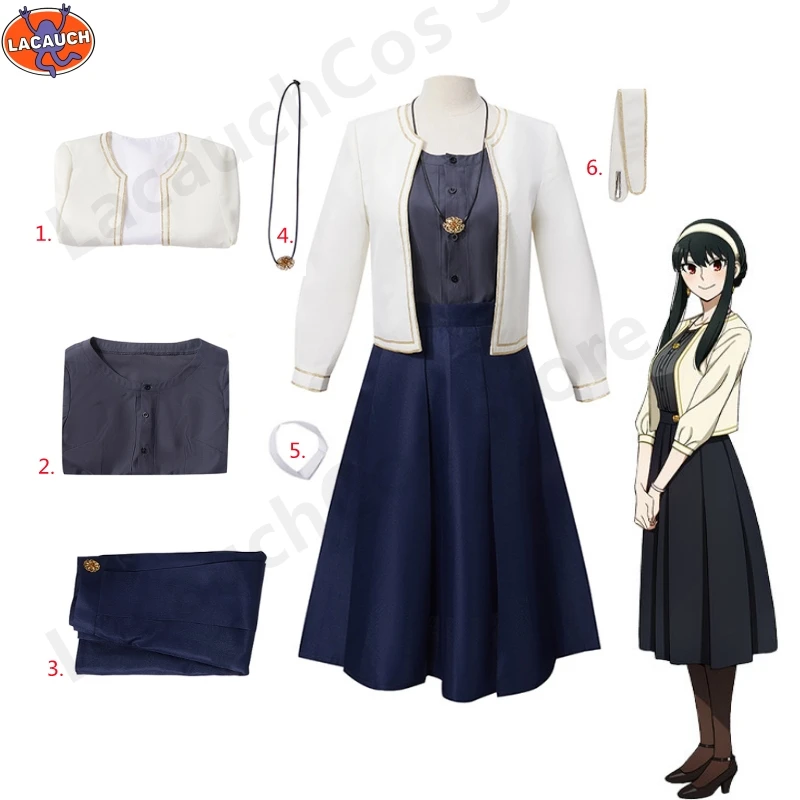 SPY x FAMILY Yor Forger Cospla - Anime Cosplay Yor Forger recensie en prijs