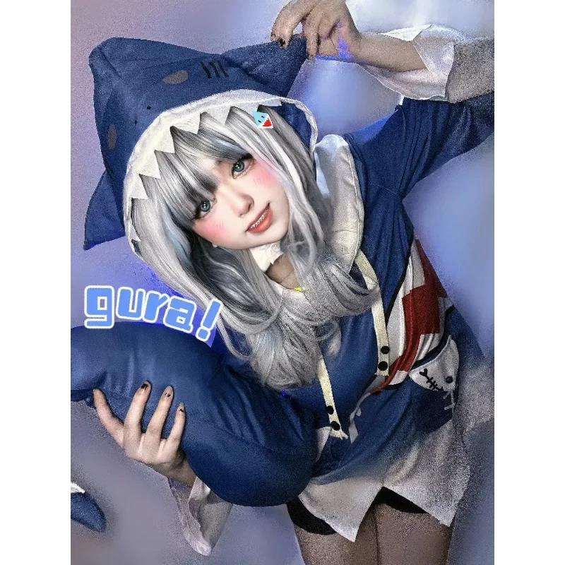 Hololive Gawr Gura Cosplay Kos - Anime Cosplay Youtube recensie en prijs
