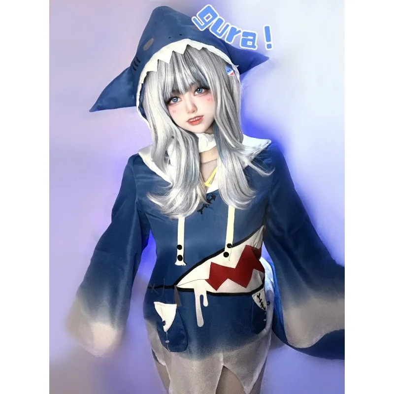 Hololive Gawr Gura Cosplay Kos - Anime Cosplay Youtube recensie en prijs