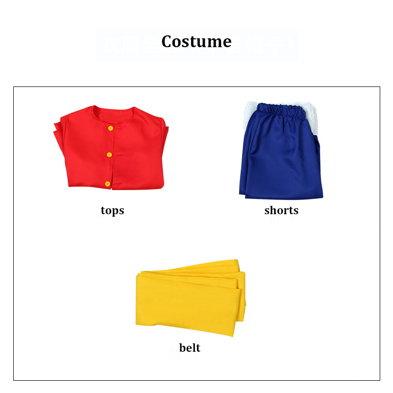 Luffy Cosplay Kostuum Hoed Pru - Anime Cosplay Kid recensie en prijs