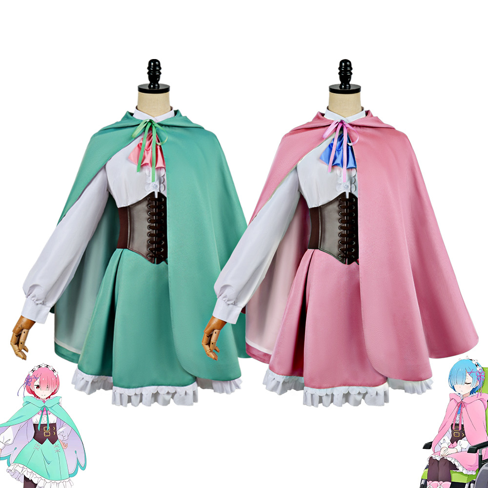 Anime Re: Zero Rem Ram Cosplay - Anime Cosplay Live recensie en prijs