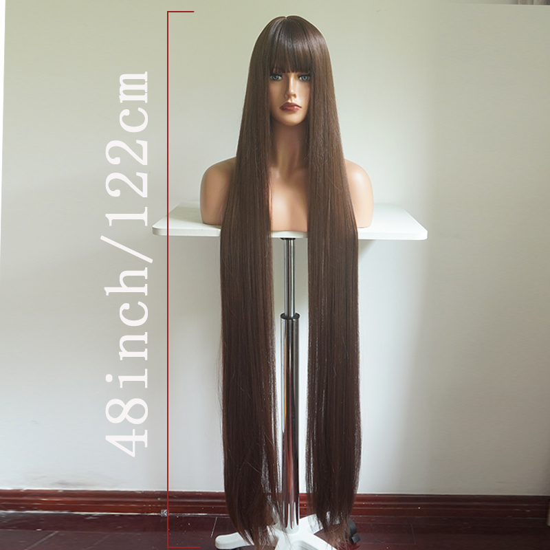 48 inch ultralange rozenkleuri - Anime Cosplay Photoshoot recensie en prijs