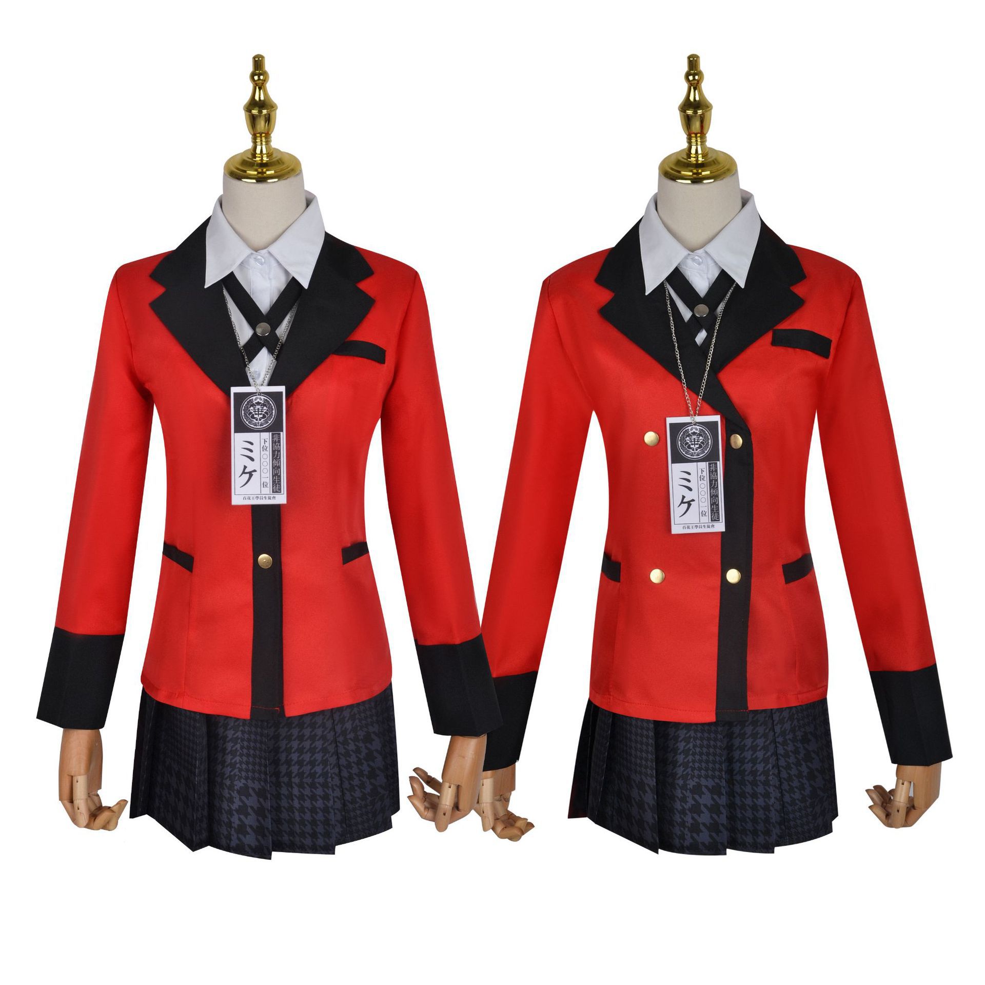 Kakegurui Anime Cosplay Kostuu - Anime Cosplay Kakegurui recensie en prijs