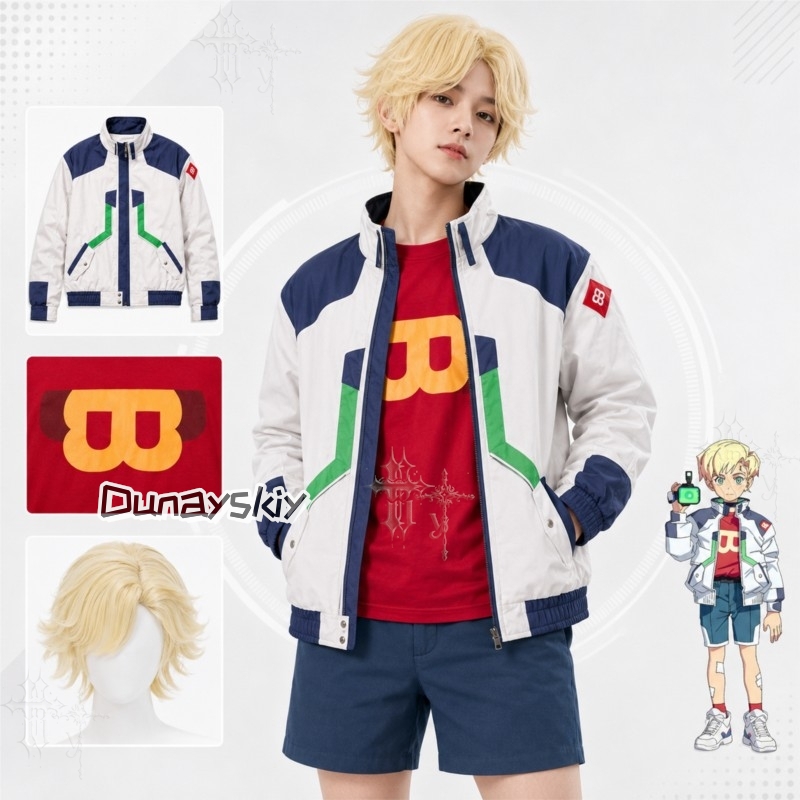 Roman Cosplay Rood bedrukt jac - Anime Cosplay Photoshoot recensie en prijs