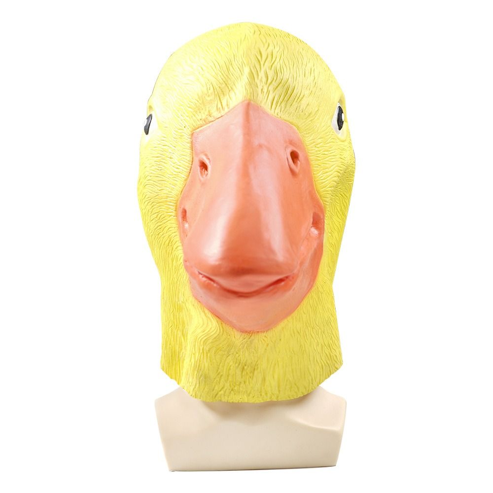 Nieuwigheid Geel Eend Hoofdmas - Anime Cosplay Pics recensie en prijs