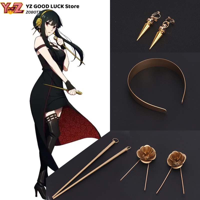 Game Anime Yor Forger Zwarte R - Anime Cosplay Yor Forger recensie en prijs