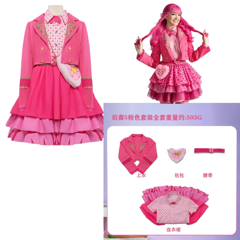 Roze Prinsessen Cosplay Kostuu - Anime Cosplay Kid recensie en prijs